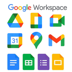 Google Workspace logos
